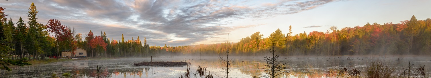 Landscape in Northern Ontario